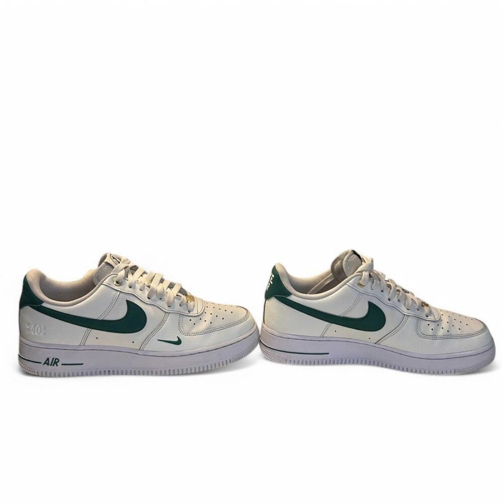 Nike Mens Air Force 1 07 LV8 40th Anniversary Sneakers DQ7658-101 Malachite 10.5